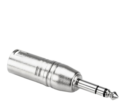 Kabel audio Hosa Adapter wtyk XLRm – wtyk TRS 6.35mm